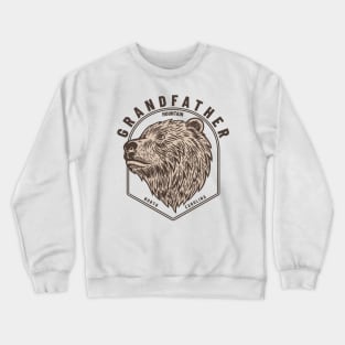 Grandfather Mountain North Carolina Bear Crewneck Sweatshirt